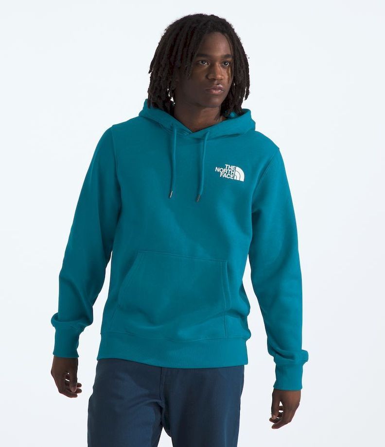 Poleron The North Face Hombre Box Nse Pullover - Turquesa-1