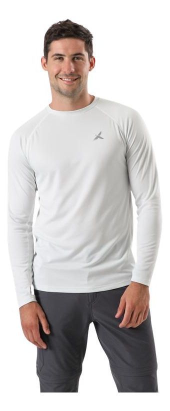Primera Andesgear Hombre Capa Trekking Top Blanco-0