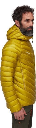 Chaqueta Mammut Hombre Pluma Broad Peak In Hooded Amarillo-2