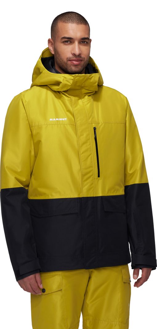 Chaqueta Mammut Hombre Fall Line Hs Thermo Hooded Amarillo-0