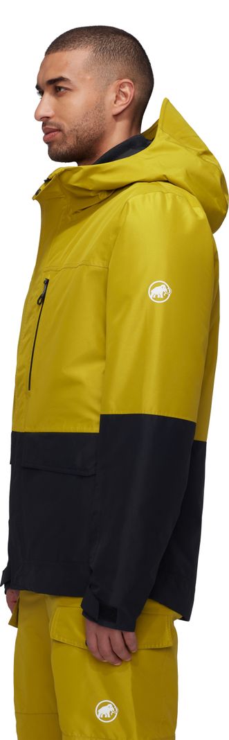 Chaqueta Mammut Hombre Fall Line Hs Thermo Hooded Amarillo-1