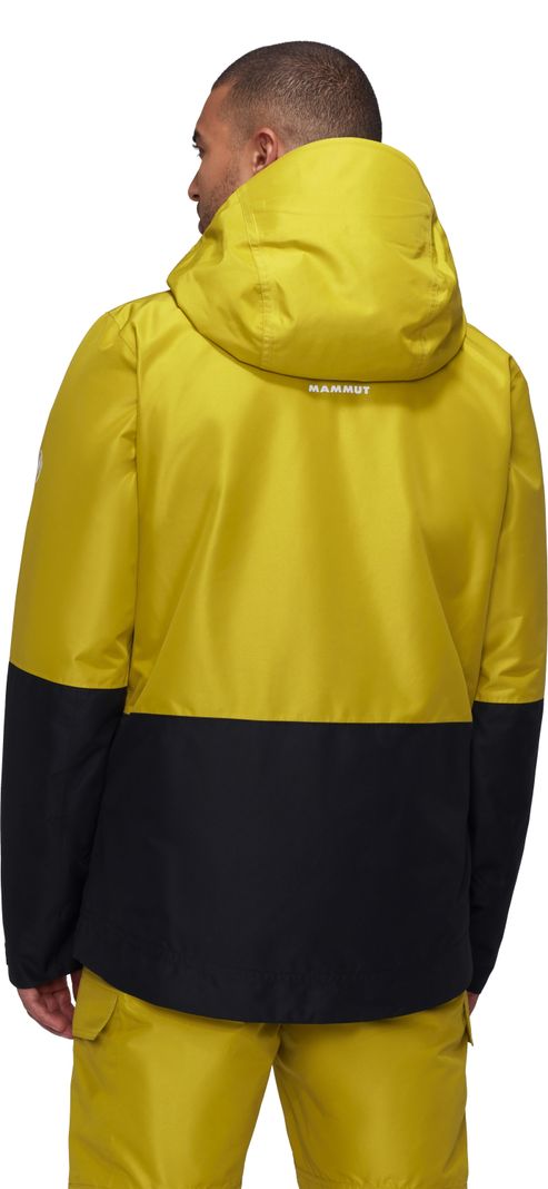 Chaqueta Mammut Hombre Fall Line Hs Thermo Hooded Amarillo-2