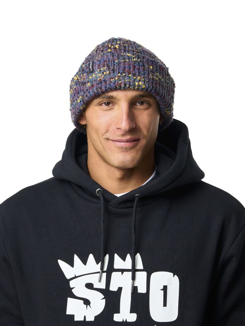 Gorro Stoked Unisex Beanie Color Gris-3