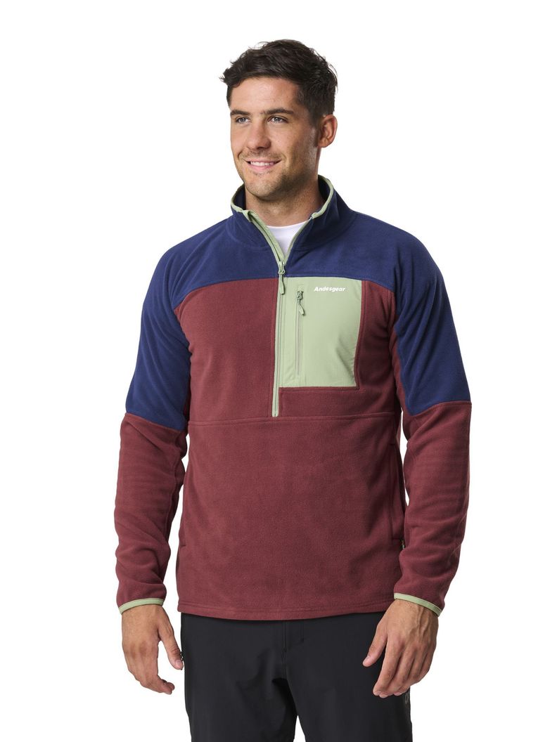 Polar Andesgear Hombre New Maihue 1/2 - Multicolor-1