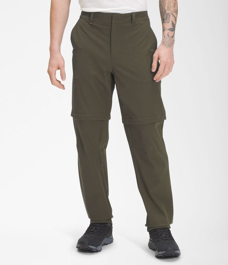 Pantalon The North Face Hombre Trekking Paramount Convertible Verde-0