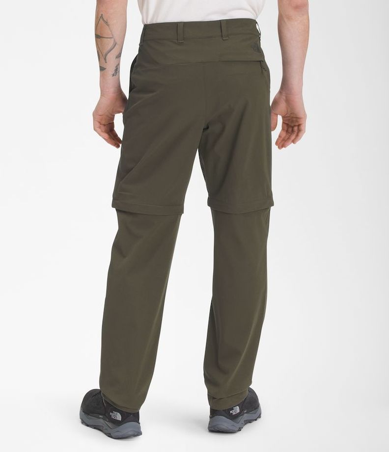 Pantalon The North Face Hombre Trekking Paramount Convertible Verde-1