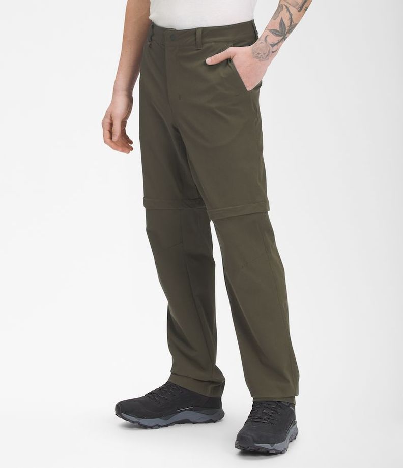 Pantalon The North Face Hombre Trekking Paramount Convertible Verde-2