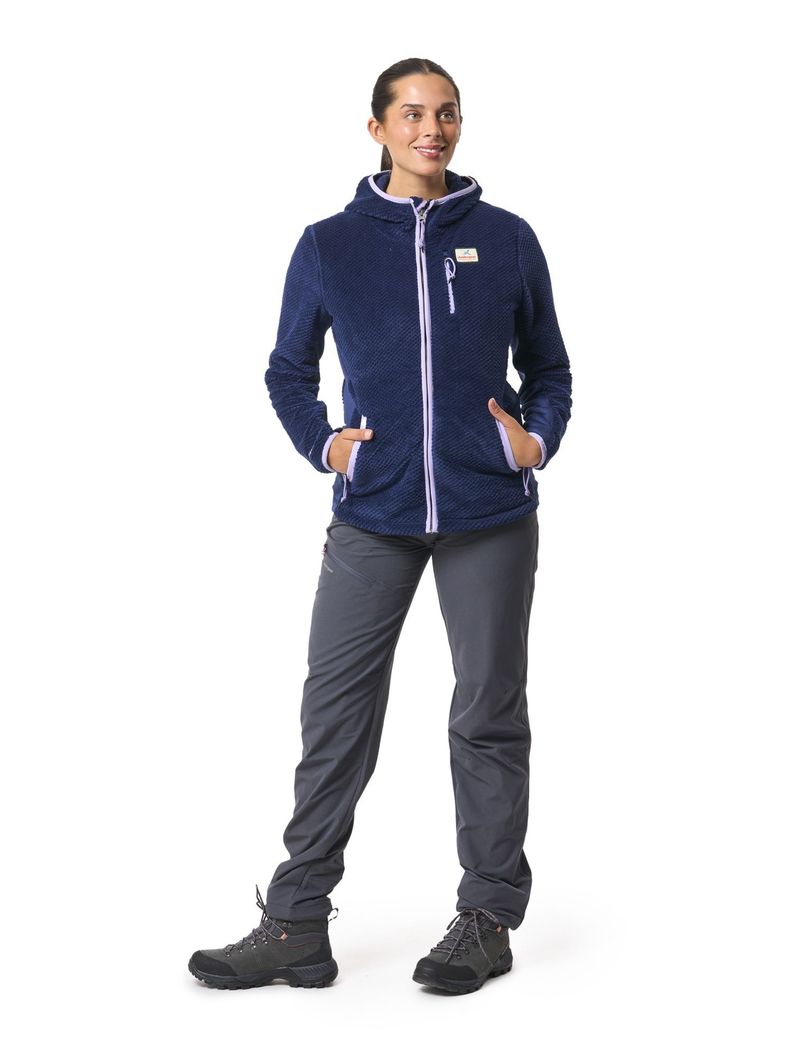 Polar Andesgear Mujer Navarino Hood - Azul-2