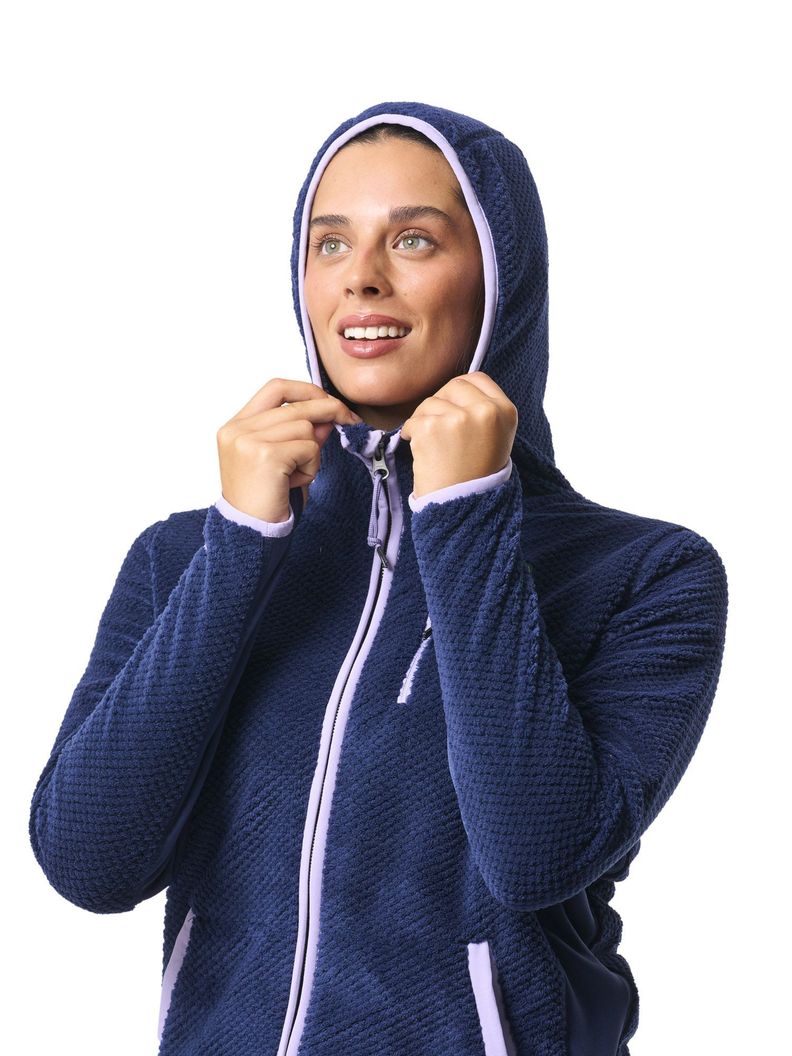 Polar Andesgear Mujer Navarino Hood - Azul-4