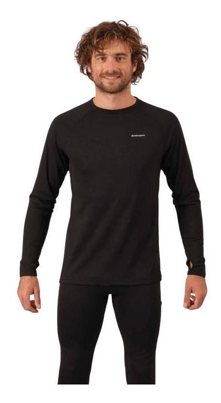 Primera Andesgear Hombre Capa Expedicion Top AG001 Negro-0