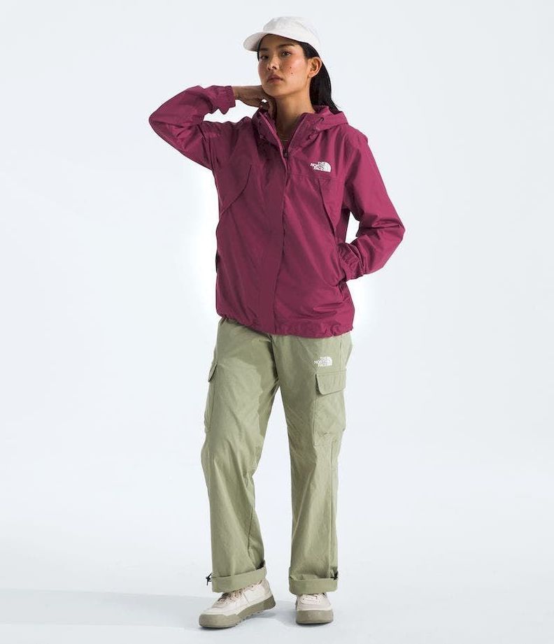Chaqueta The North Face Mujer Impermeable Antora Morado-5