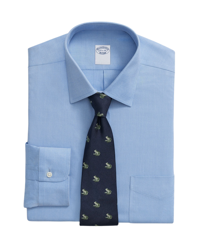 Camisa Supima Cotton Non-Iron Azul-0
