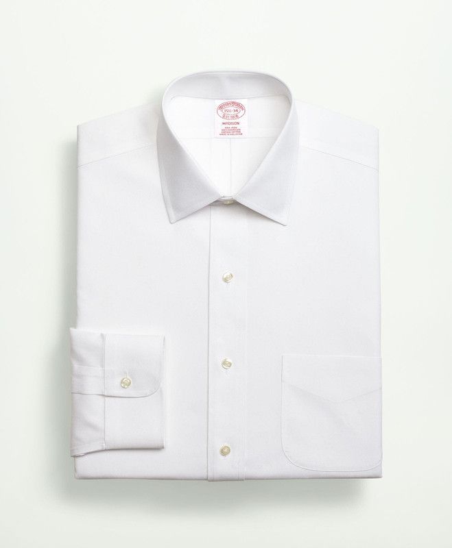 Camisa Slim Non-Iron Pinpoint Blanco-1