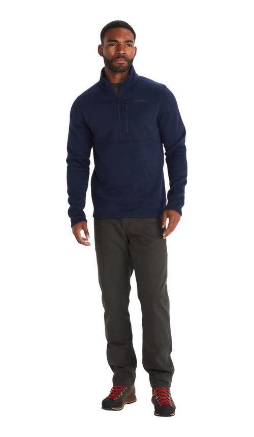 Polar Marmot Hombre Drop Line 44958 Zip Azul Azul-0