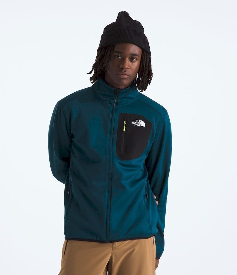 Polar The North Face Hombre Crest Fz Azul-0