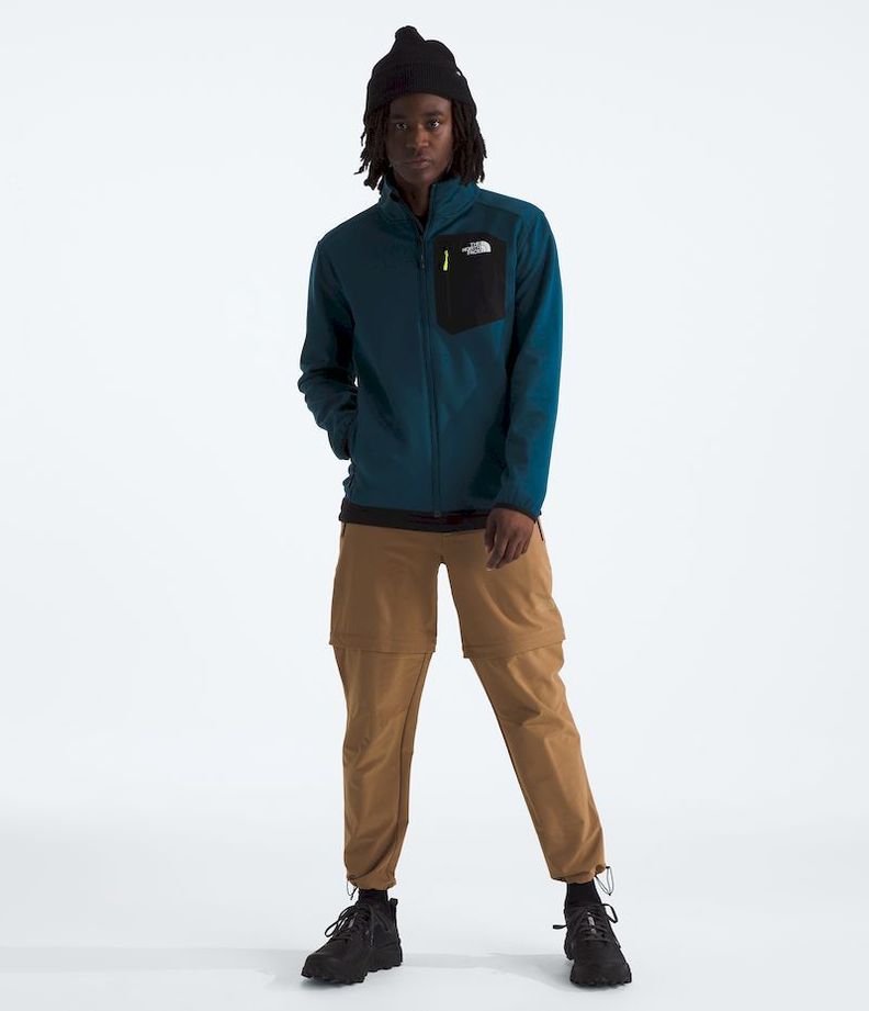 Polar The North Face Hombre Crest Fz Azul-3