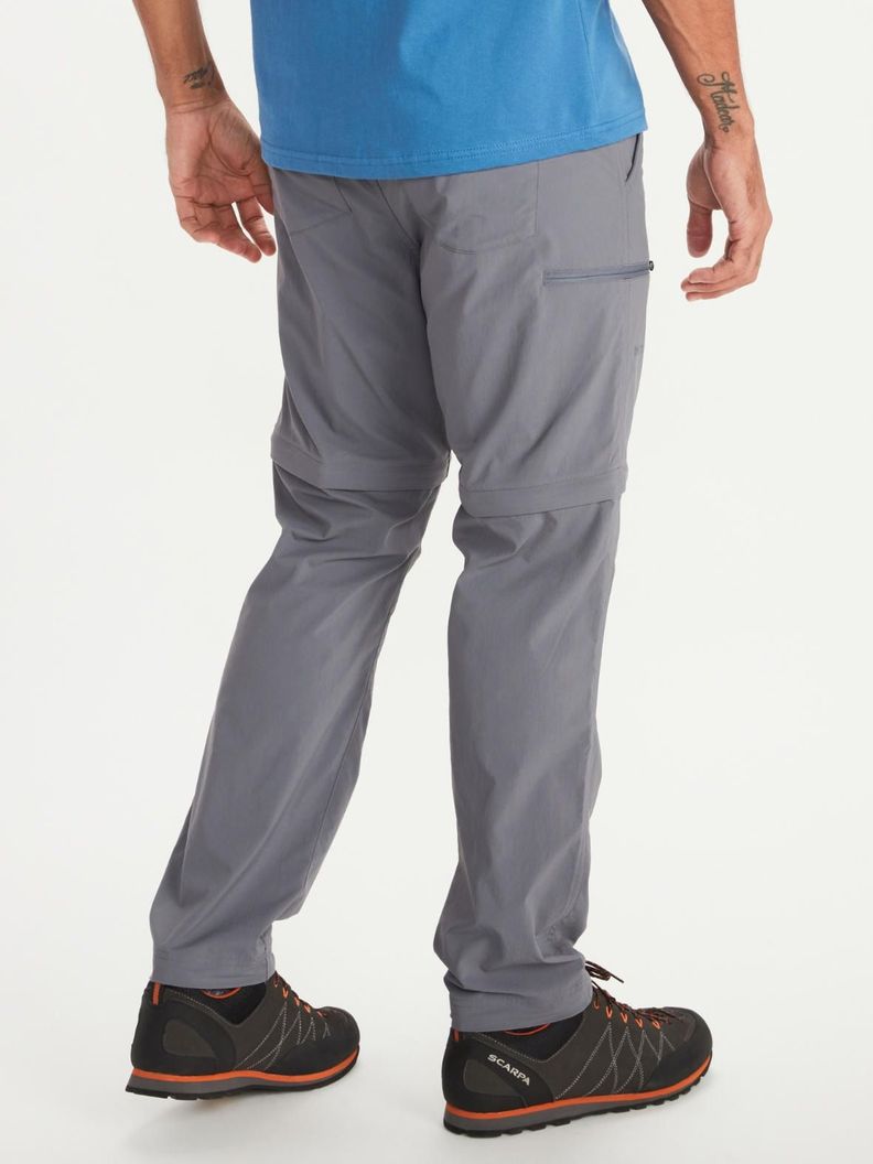 Pantalón Marmot Hombre Arch Rock Convertible Gris-1