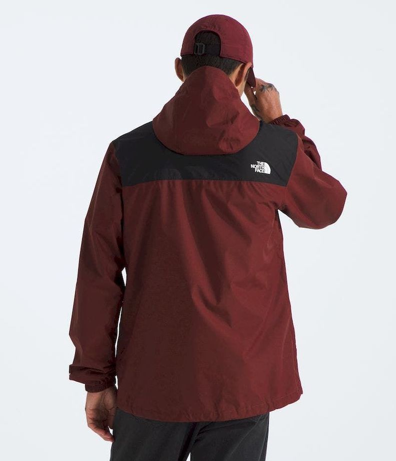Chaqueta The North Face Hombre Impermeable Antora Rojo-2