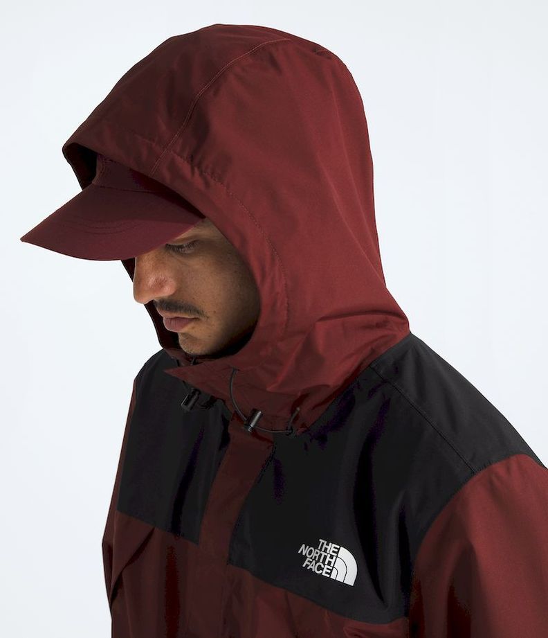Chaqueta The North Face Hombre Impermeable Antora Rojo-5