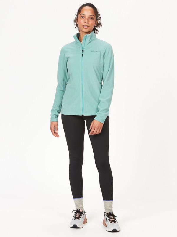 Polar Marmot Mujer Reactor Polartec® Jacket Turquesa-2