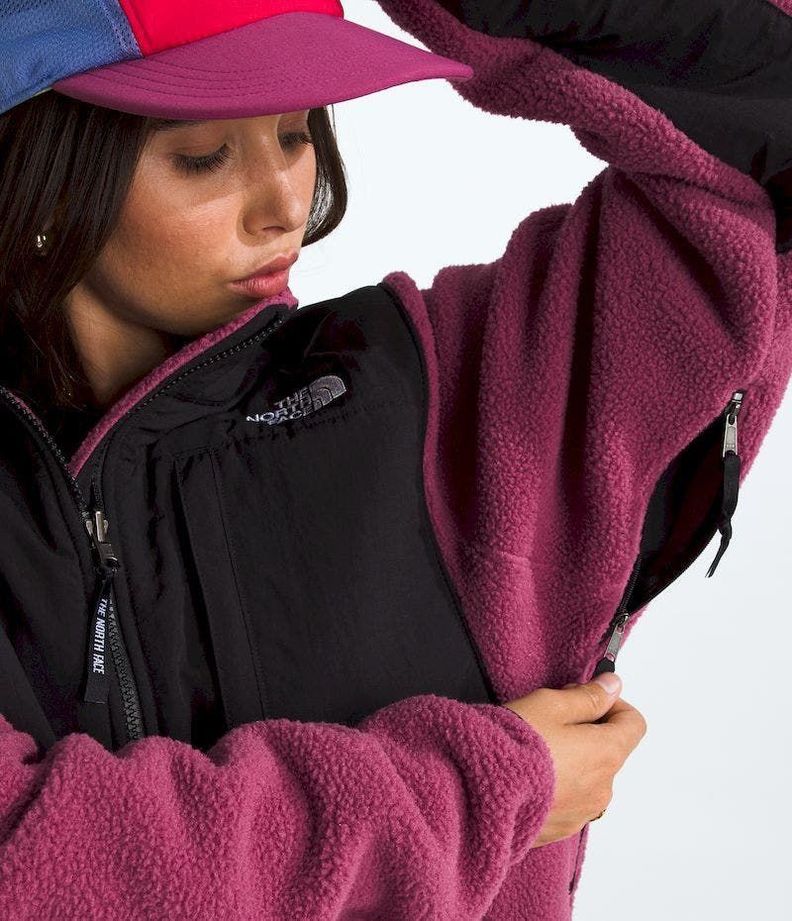 Polar The North Face Mujer Retro Denali Morado-6