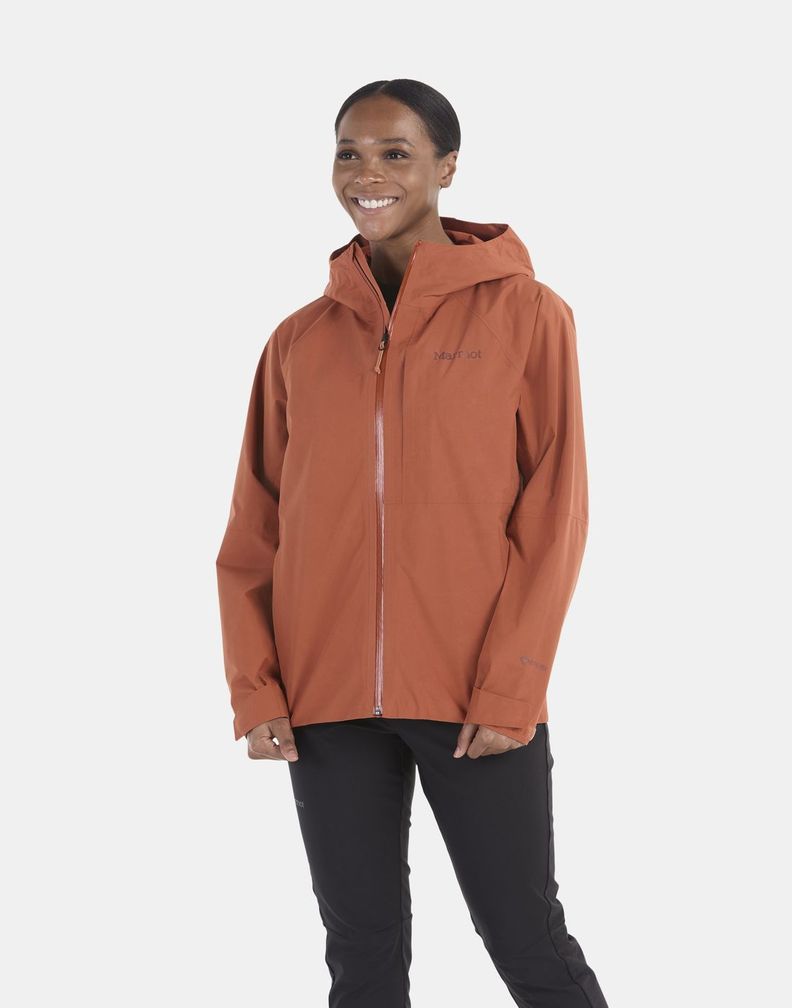 Chaqueta Marmot Mujer W Waypoint Gtx Jacket Rojo-0