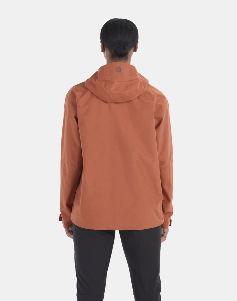 Chaqueta Marmot Mujer W Waypoint Gtx Jacket Rojo-1