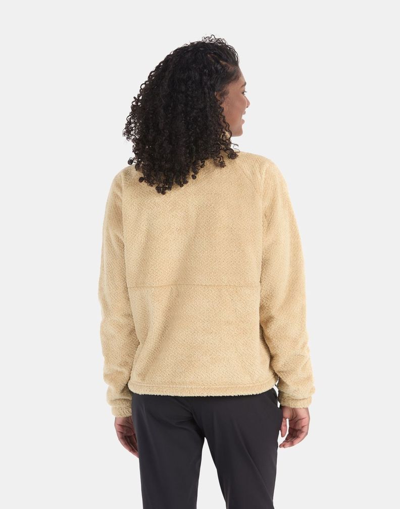 Polar Marmot Mujer W Homestead Fleece Jacket Beige-1