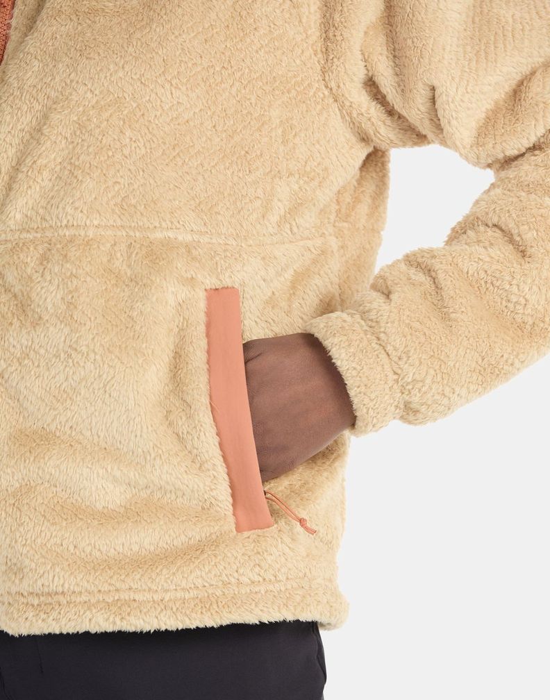 Polar Marmot Mujer W Homestead Fleece Jacket Beige-3