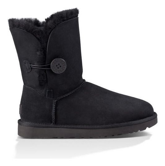 Bota UGG Mujer Bailey Button Ii Negro-1
