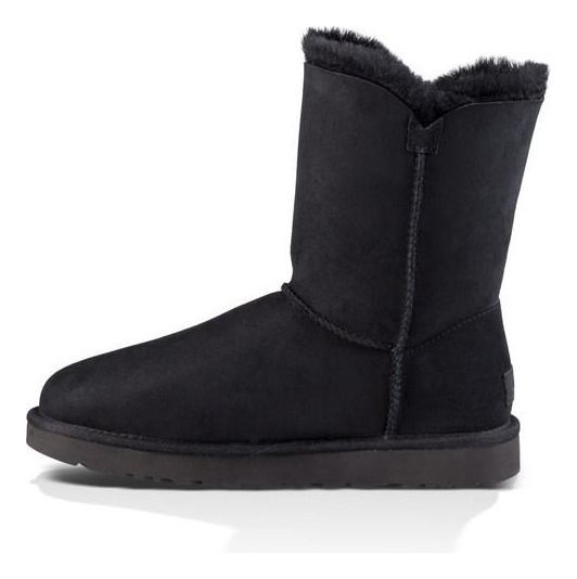 Bota UGG Mujer Bailey Button Ii Negro-2