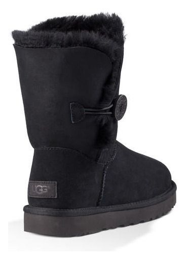 Bota UGG Mujer Bailey Button Ii Negro-3