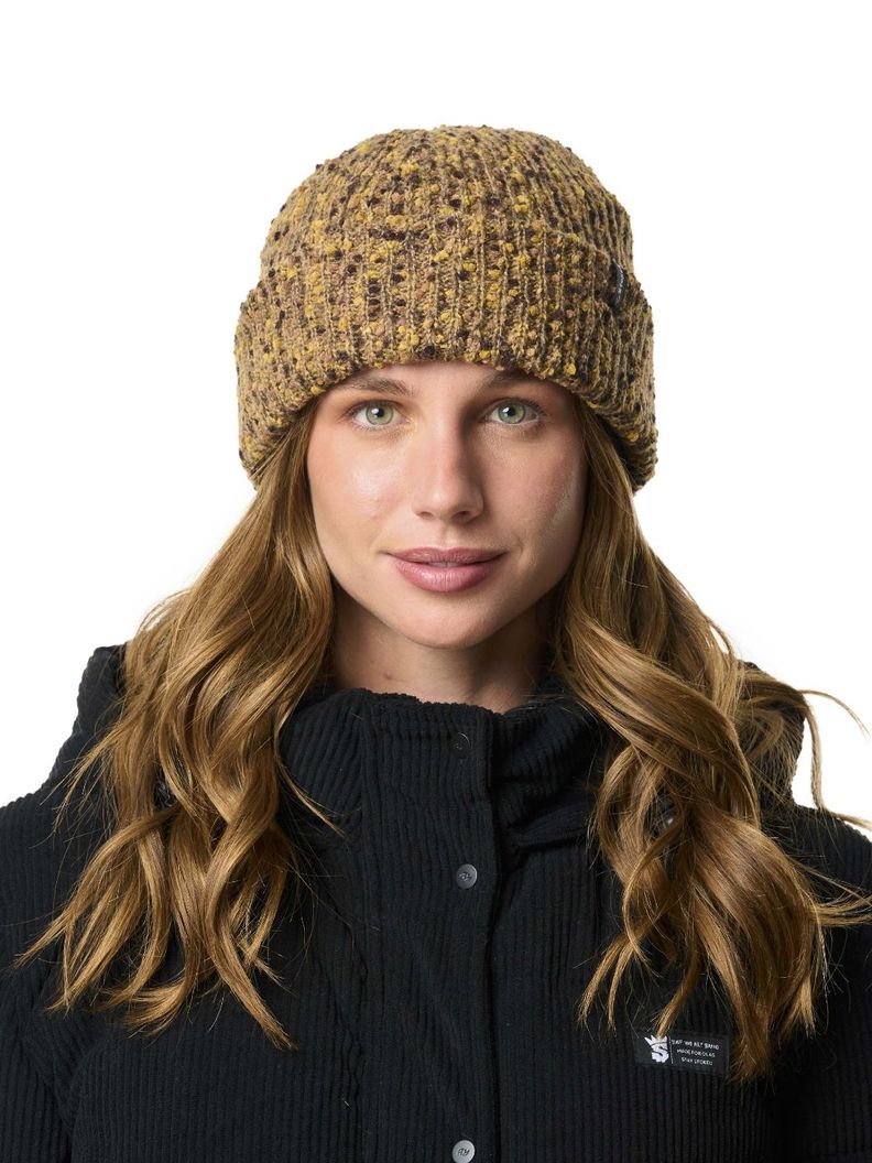 Gorro Stoked Unisex Beanie Color Café-0