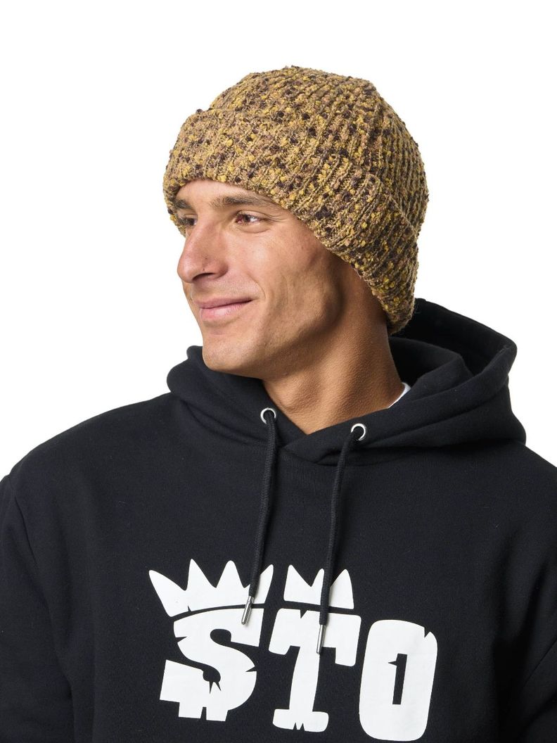 Gorro Stoked Unisex Beanie Color Café-5