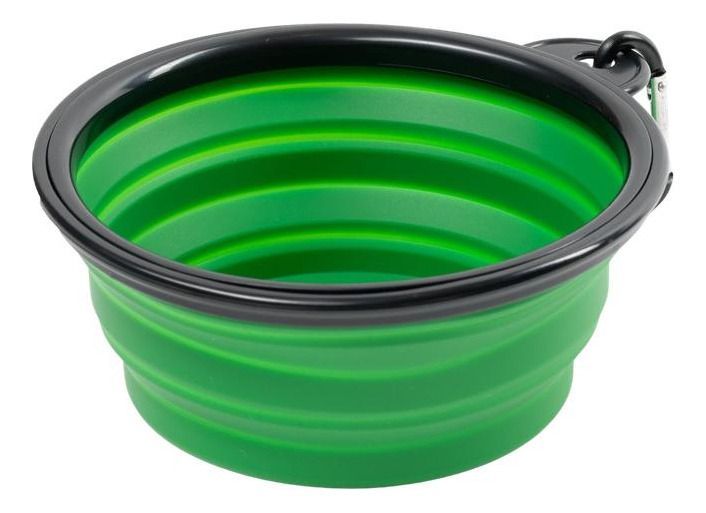 Bowl Andesgear Unisex Plegable Silicona M Verde-0