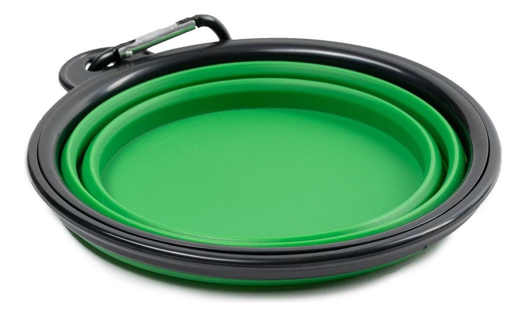 Bowl Andesgear Unisex Plegable Silicona M Verde-1