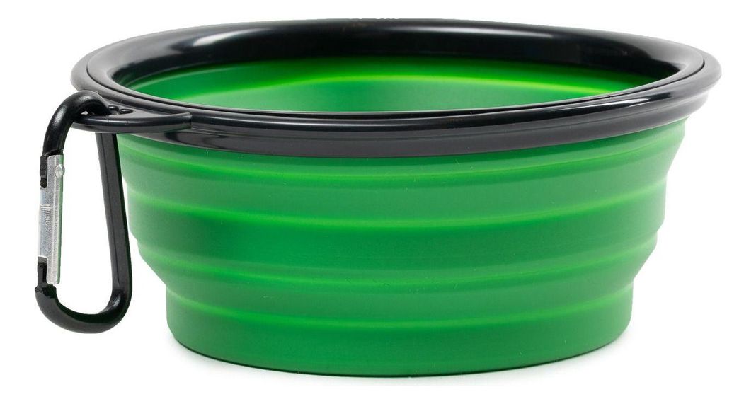 Bowl Andesgear Unisex Plegable Silicona M Verde-2