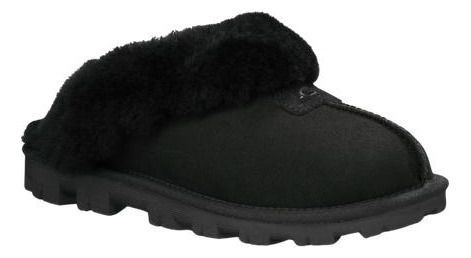 Pantufla UGG Mujer Coquette UGBLK Negro-0