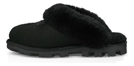 Pantufla UGG Mujer Coquette UGBLK Negro-2
