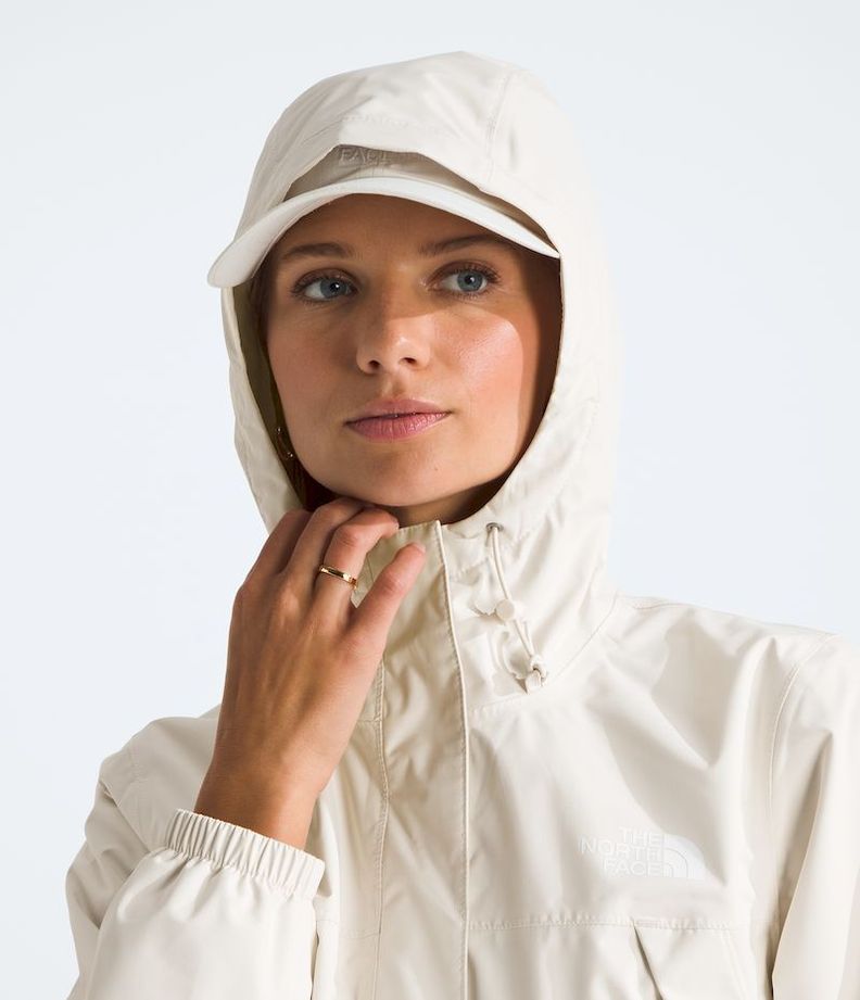 Chaqueta The North Face Mujer Impermeable Antora Beige-1