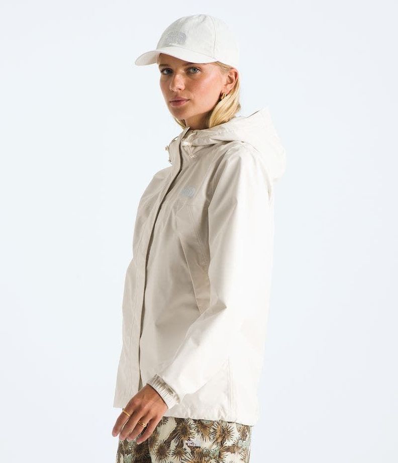 Chaqueta The North Face Mujer Impermeable Antora Beige-3