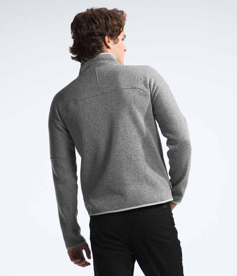 Polar The North Face Hombre Front Range Fleece Gris-1