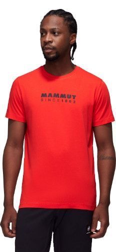 Polera Mammut Hombre Core Logo Rojo-0