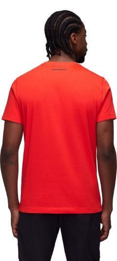 Polera Mammut Hombre Core Logo Rojo-1