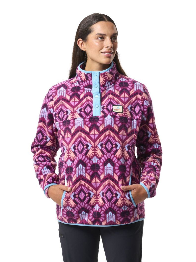 Polar Andesgear Mujer Panguipulli - Azul-0