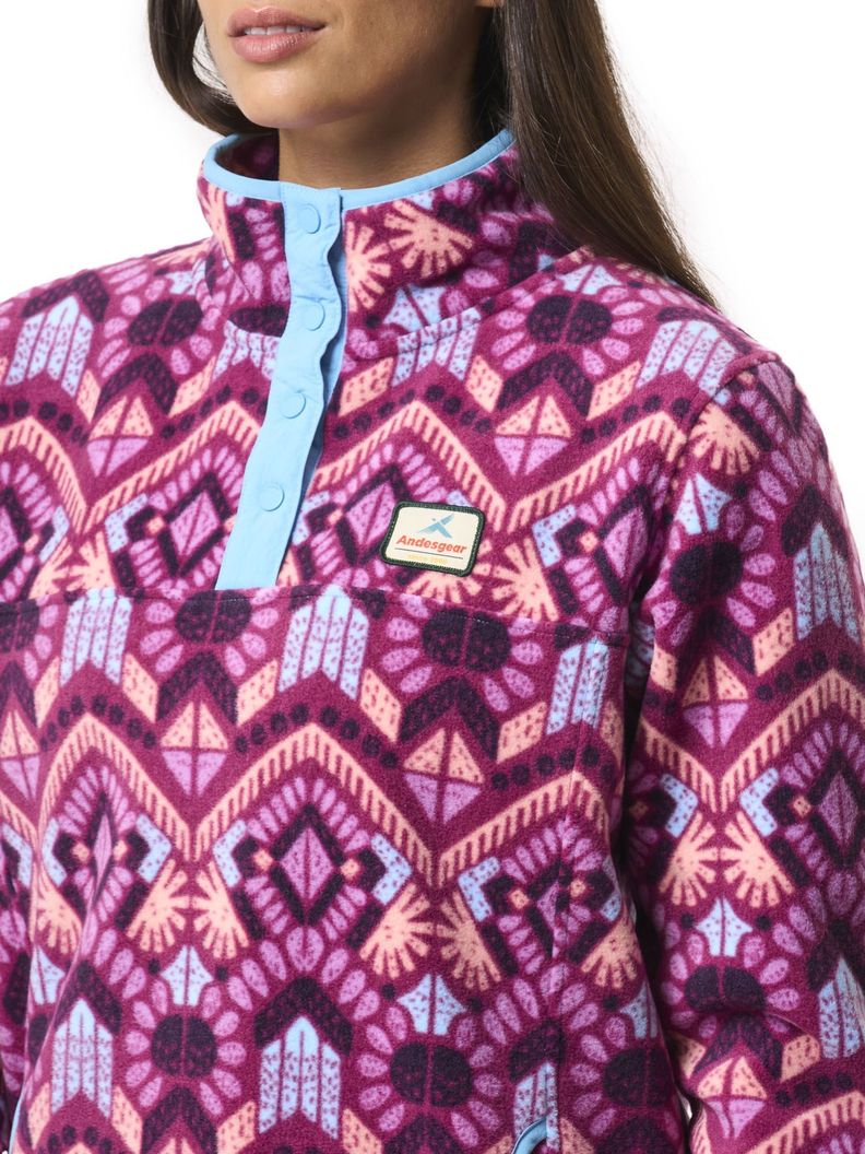 Polar Andesgear Mujer Panguipulli - Azul-3