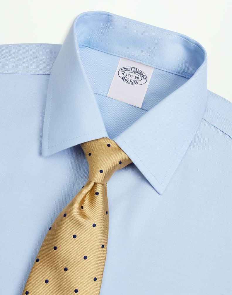 Camisa Brooks Brothers Hombre Ds Og Ni Stwl Ain Dbb Ff Np Regular Celeste-1