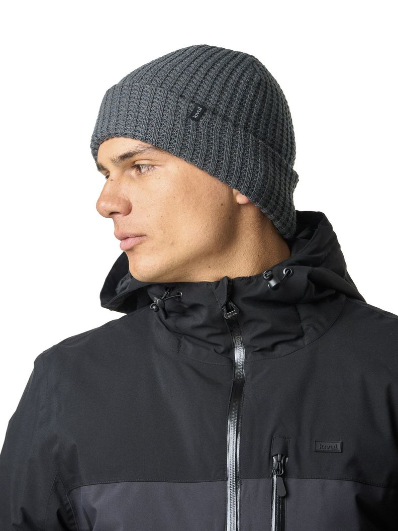 Gorro Kivul Unisex Beanie Roko Gris Claro-4