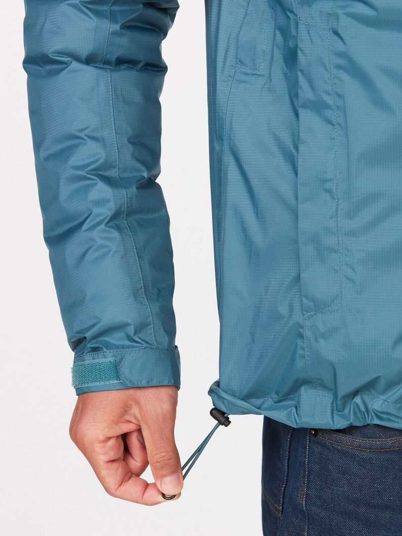 Chaqueta Marmot Hombre Impermeable Precip Eco Azul Azul-3