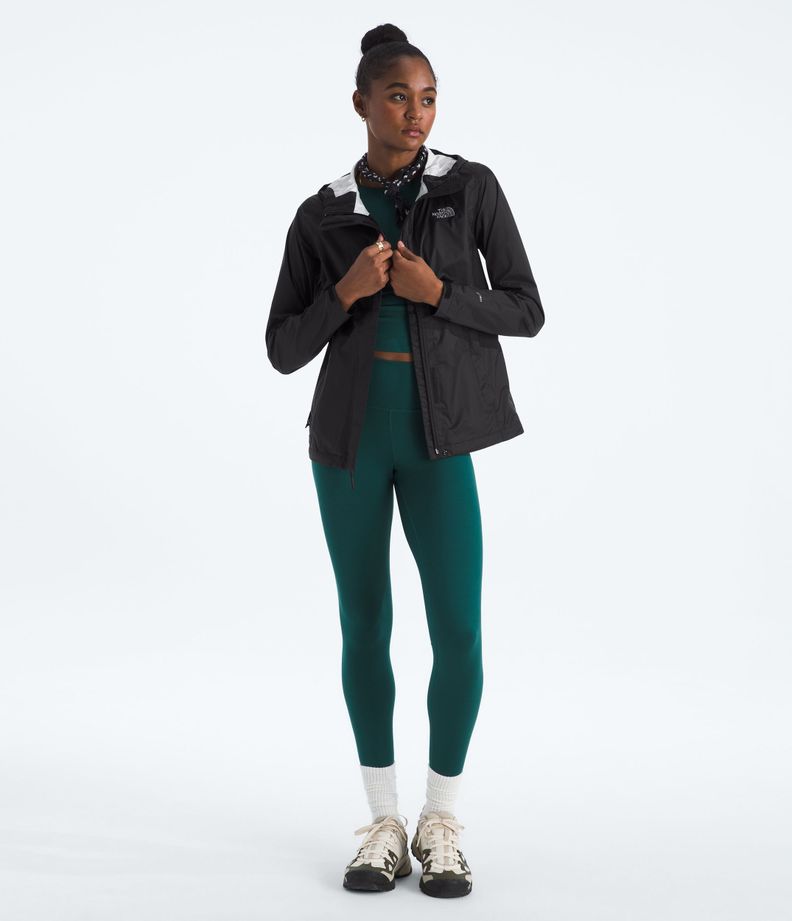 Chaqueta The North Face Mujer Impermeable Venture 2 Negro-2